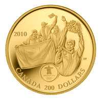 "Go for the Gold" Olympic coin