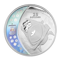 Vancouver Olympic coin design "4 Man Bobsleigh"for The Royal Canadian Mint